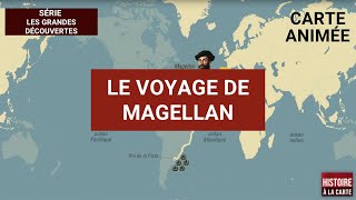 Les Grandes Découvertes  le voyage de Magellan en 4 minutes [upl. by Javed]