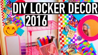 CUTE DIY LOCKER DECOR [upl. by Busiek]