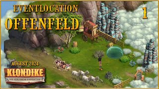 🦅 Klondike The Lost Expedition Eventlocation Offenfeld 1 Lets Play [upl. by Ela]