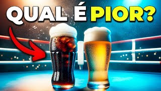 REFRIGERANTE OU CERVEJA Qual Faz MAIS MAL [upl. by Jews]