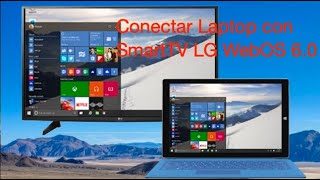 LG Servicio  Televisor  Conexión de Laptop con TV WebOs 60 [upl. by Osithe]