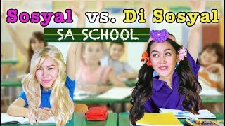 Banana Split SOSYAL VS DI SOSYAL sa School [upl. by Xuagram]