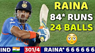 INDIA VS PAKISTAN ASIA CUP 2008 HIGHLIGHTS  SURESH RAINA 84 RUNS VS PAK  MOST SHOCKING BATTING 😱🔥 [upl. by Tiersten]