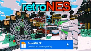 RETRO NES TEXTURE PACK  MCPE 120 [upl. by Assetal]