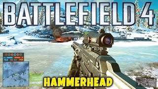 Battlefield 4  Hammerhead Map amp RORSCH MK1 Railgun Gameplay  BF4 Final Stand DLC [upl. by Hudgens]