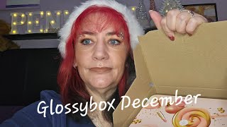 Glossybox December 2023  beauty glossybox makeup christmas subscriptionbox [upl. by Wynnie]