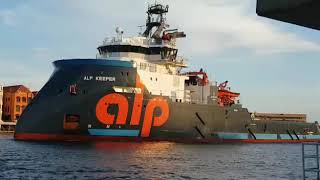 ALP Keeper arriving Willemstad Curacao 23AUG2018 [upl. by Sema]