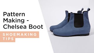 Pattern Making  Chelsea boot  HANDMADE  Shoemaking Tutorial [upl. by Nerahs]