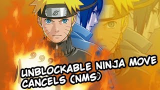 Naruto Storm Generations Epic Unblockable Ninja Move Cancels [upl. by Airamahs943]