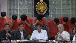 NBI nabs 8 Korean nationals for cybercrime [upl. by Hanser]