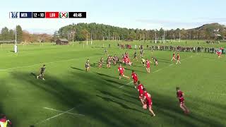 2nd Half Merchiston Castle vs Loretto School [upl. by Neelloc79]