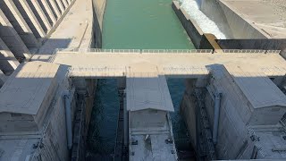 Dam Spillways hydropower reservoir [upl. by Gabie]