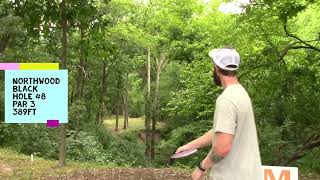 Amateur Worlds practice round Northwood Black DGC [upl. by Muraida812]