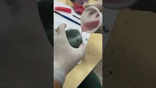 Denture fabrication in prosthodontics Dental life shorts viral trending bds prosthodontics [upl. by Martica]