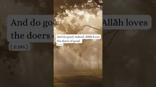 allah loves the doers of good islam [upl. by Fogel]