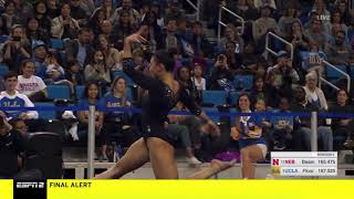 Kyla Ross UCLA 2019 Floor vs Nebraska 995 [upl. by Crista]