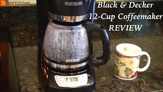 Black amp Decker 12Cup Programmable Coffeemaker Review [upl. by Locklin]