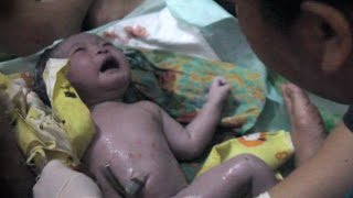 proses ibu melahirkan bayi normal di rumah  giving birth story [upl. by Billmyre615]