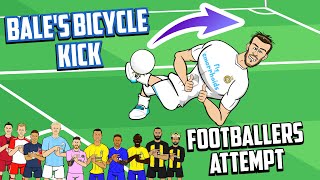 💥BALES EPIC BICYCLE KICK💥 Champions League Final vs Liverpool Footballers Attempt Frontmen 65 [upl. by Wini]