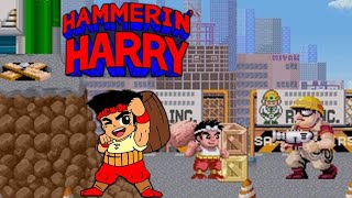 Hammerin Harry arcade PCB 1cc [upl. by Mullane]