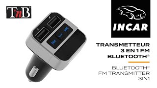 Transmetteur FM Bluetooth FMCT07 [upl. by Llerrehc]