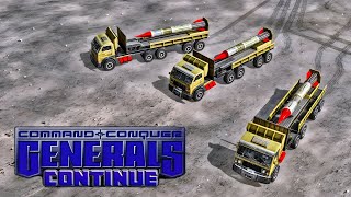 Command amp Conquer Generals Continue  GLA Missile Power Unleashed on the Battlefield [upl. by Slinkman]