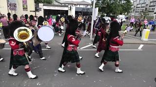 The Linlithgow Marches 2019  The Royal Regiment of Scotland  Part 20 4KUHD [upl. by Aizirtap]