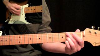 Stevie Ray Vaughan  Pride And Joy Guitar Lesson Pt3  3rd Twelve Bar Progression [upl. by Haas452]