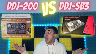 Pioneer DDJ 200 vs DDJ SB3 Comparativa En que gastarías 150€ a día de hoy [upl. by Franckot]