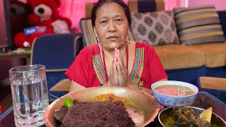 Kodo ko dhido Nepali foodkhane ho ki☺️🙏 [upl. by Jandy]