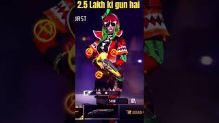 25 Lakh ki gun hai pakar to sahi freefire 25Lakh ytshort ytstudio viralshort viralvideo [upl. by Ezeerb139]