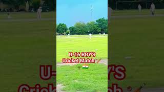 U16 BOYS Cricket Match 🏏🌳🇮🇳 cricket trending viralshort [upl. by Anawyt]