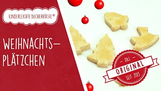 Plätzchen backen mit Kindern  Weihnachtsplätzchen mit der Kinderleichten Becherküche [upl. by Haissi]