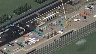 Road Construction in City TheoTown [upl. by Terag86]