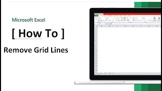 How To  Remove Grid Lines In Microsoft Excel [upl. by James626]