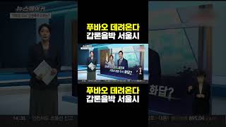 PandaTV 푸바오 데려온다 갑론을박 서울시 푸바오러바오아이바오 [upl. by Yttap]