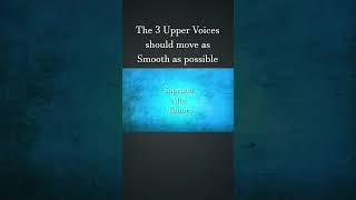 How the 3 Upper Voices should move in Voice Leading  The Soundtrack of History musictheory [upl. by Pandora]