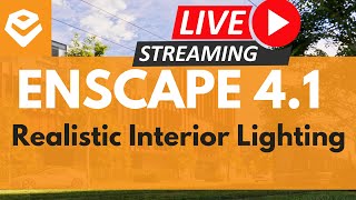 Enscape 41 Realistic Interior Lighting [upl. by Beverie]