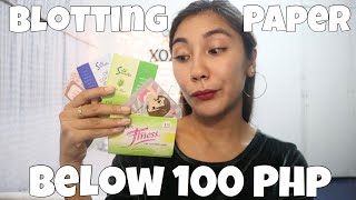 BLOTTING PAPER REVIEW under 100php  Watsons  Yna Parulan [upl. by Mairb]