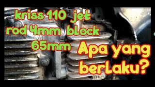 kriss 110 jet rod 4mm block 65mm [upl. by Atnoed278]