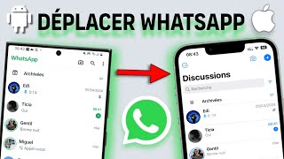 Transférer ses messages WhatsApp d’Android vers iPhone [upl. by Scotti552]