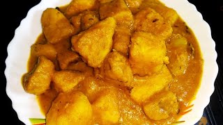 নিরামিষ ওলের ডালনাOler Dalna Bengali RecipeSuran Curry RecipeElephant Foot SabjiYum Curry [upl. by Pangaro250]