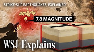 The Science Behind the Massive TurkeySyria Earthquakes  WSJ [upl. by Llennor]