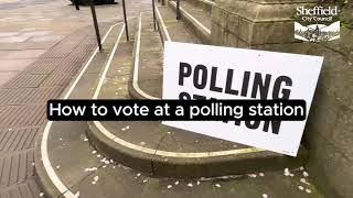 How to vote at polling stations [upl. by Ronnie137]