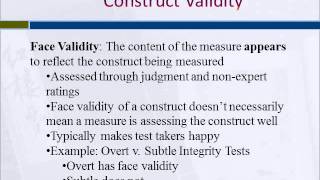 Types of Validity [upl. by Leahcimnhoj]