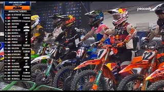 AMA Supercross 2022  Detroit [upl. by Rihana]