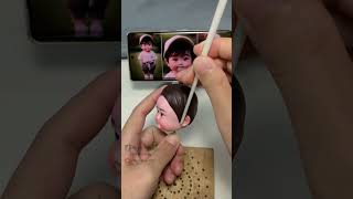 Creating a Cute Boy Clay Sculpture  Watch the Process [upl. by Ikkaj447]