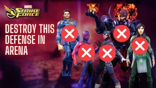 Counter Eternals Ikaris Sersi SpiderWeaver SM 2099 Dormammu in Arena Marvel Strike Force MSF [upl. by Nilla419]