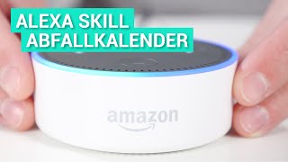 Amazon Alexa Skill  Abfallkalender [upl. by Linnea]