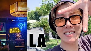 BTS News Update JHopes LA Life BTS Star Embraces New Adventures on the West Coast jhope bts [upl. by Fitz762]